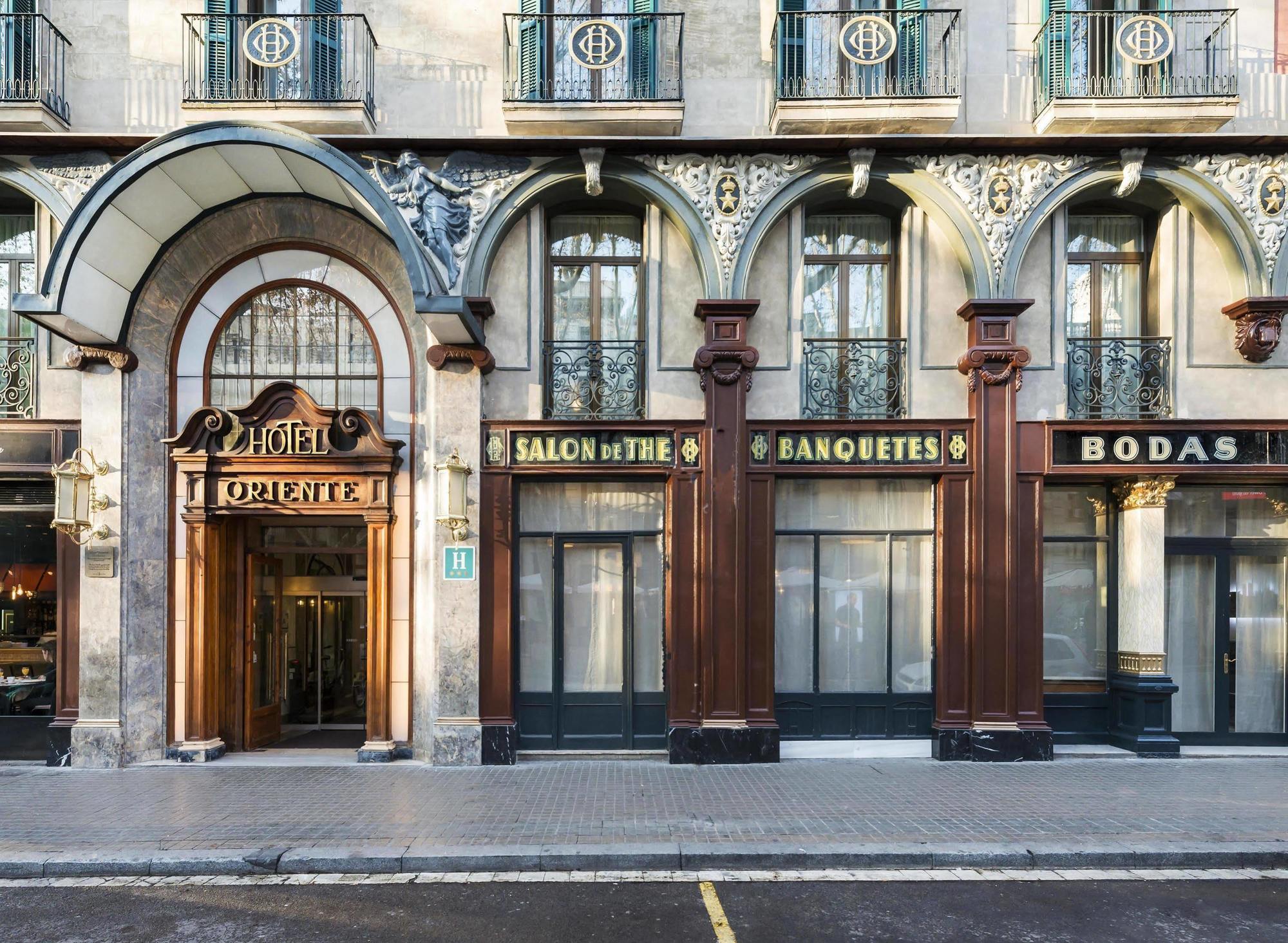 Oriente Atiram Hotel Barcelona Exterior foto
